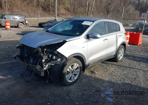 2019 Kia Sportage Lx z USA, uszkodzony, nr VIN KNDPMCAC3K7492904